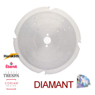 Diamant zaagblad voor solid surface, Eternit & cementvezel