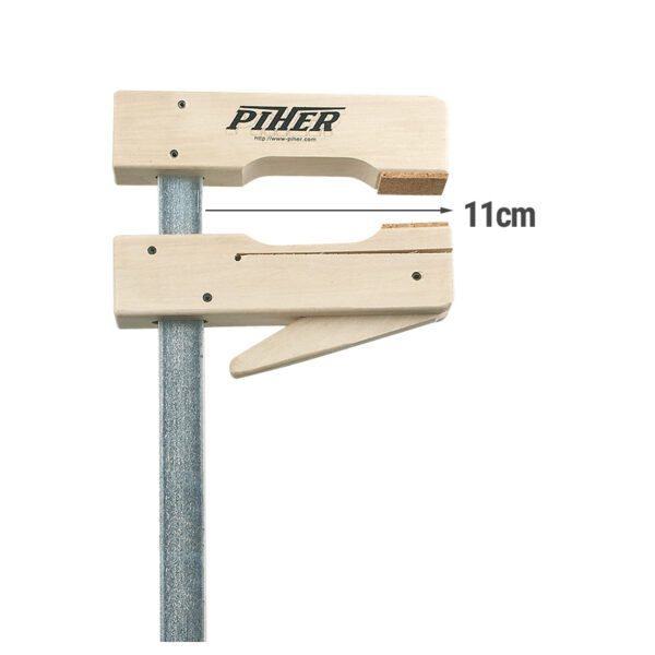 PIHER Houten klem van 20cm